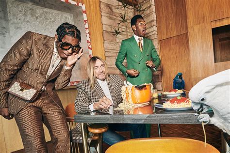 gucci x tyler the creator|iggy pop Gucci campaign.